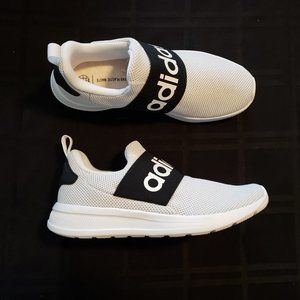 NEW Adidas Lite Racer Adapt 4.0 Men's H04828 White/Black Size 9.5 Shoes